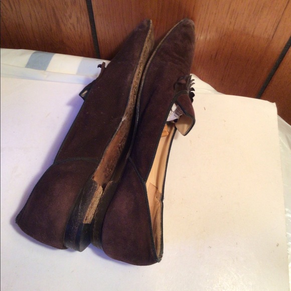 - Manolo Blahnik suede loafer SZ 381/2 - Picture 7 of 12